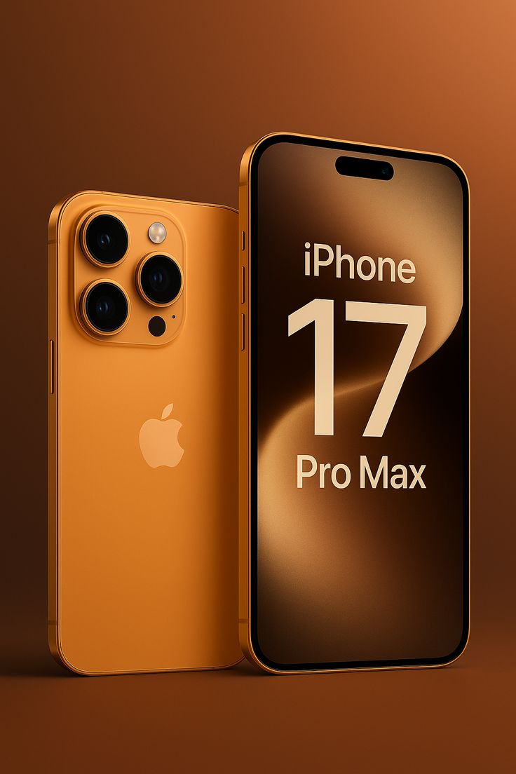 iPhone 17 Pro Max 256 GB Naranja Cósmico Nuevo