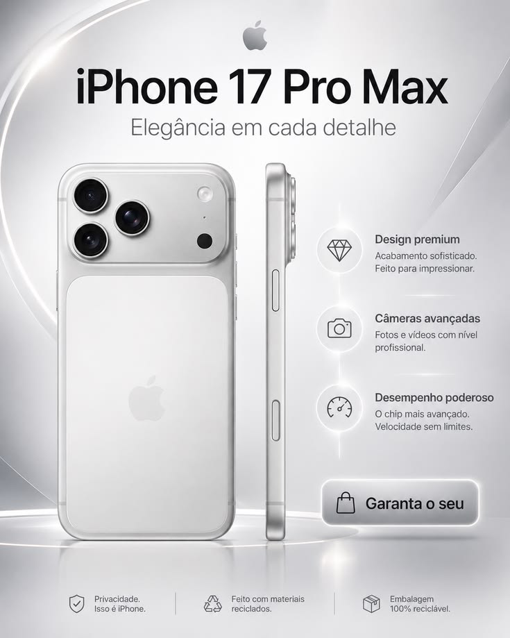 iPhone 17 Pro Max 256 GB Plata Nuevo